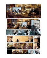 Groom Lake book 4, colors by Cyril Saint-Blancat, éditions Grand Angle, France